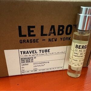 Le Labo Bergamote 22 Travel Tube 10mL eau de parfum